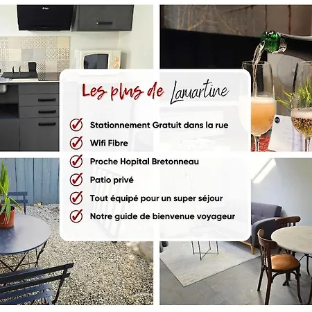 Lamartine - Duplex Proche Chu Bretonneau *
